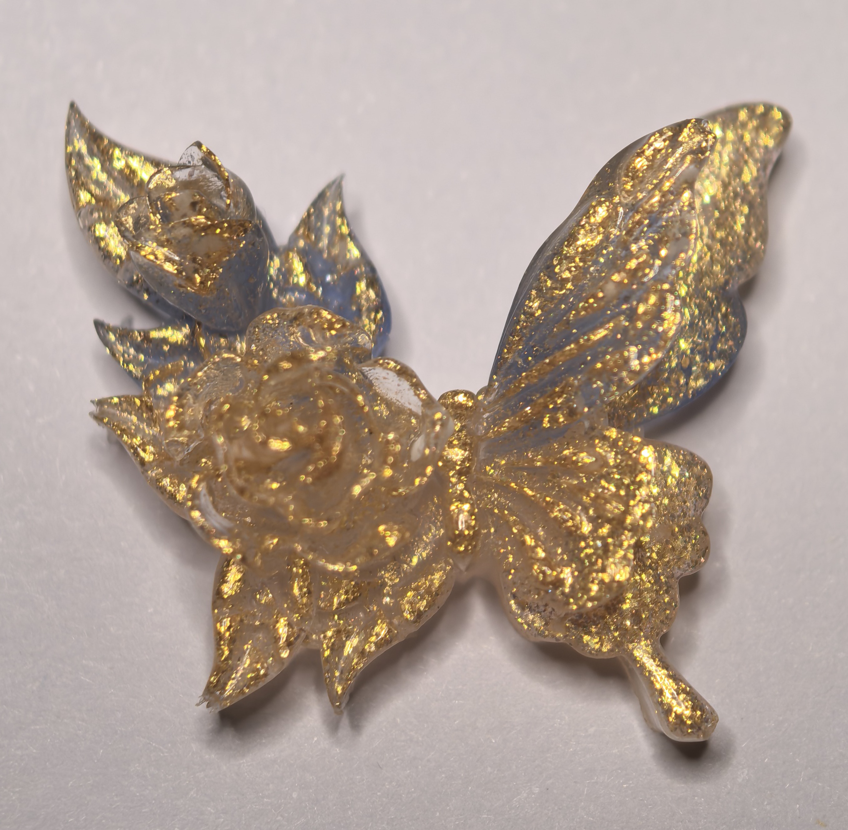 卡27双花缀翼蝶
