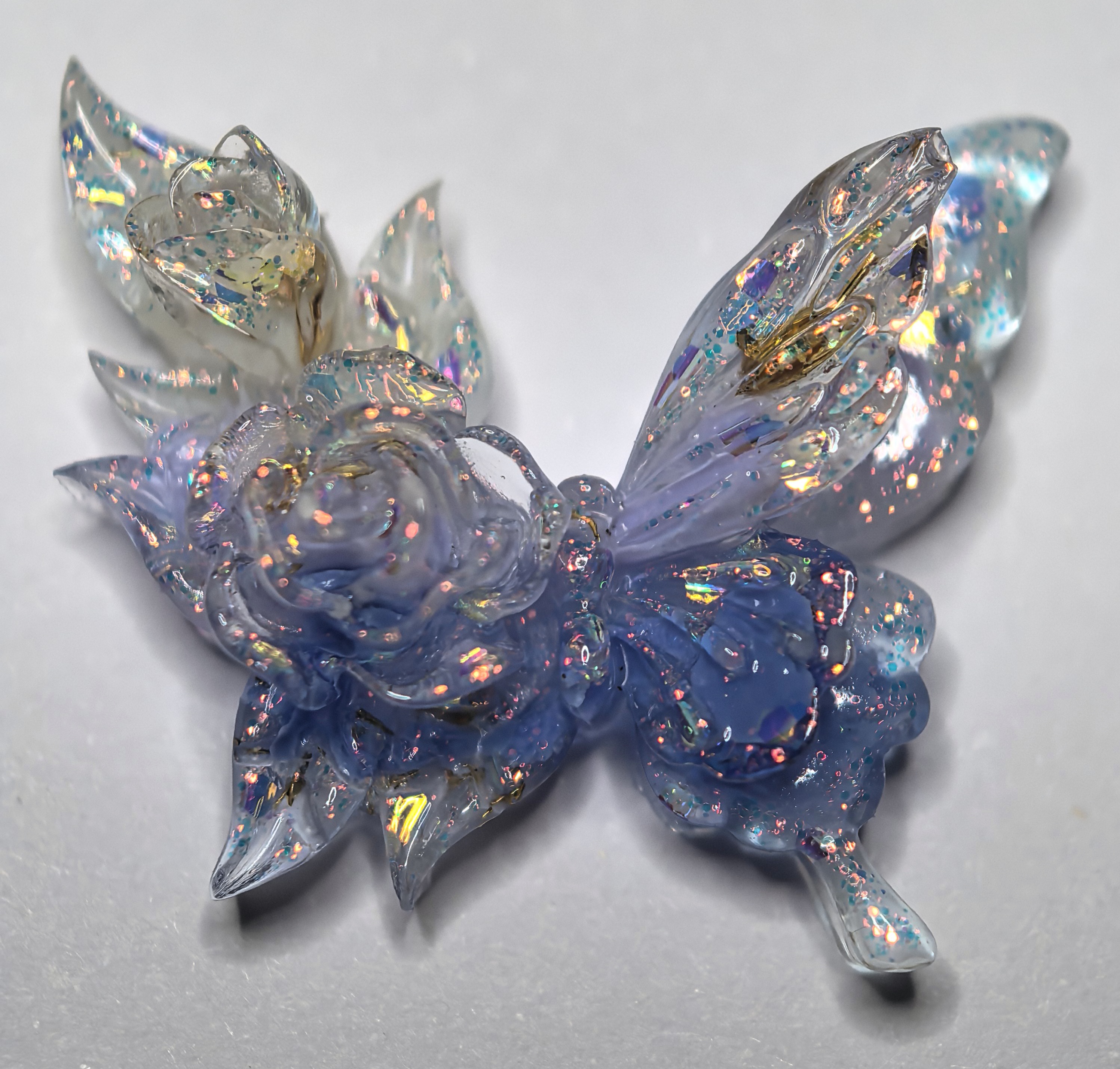 卡27双花缀翼蝶