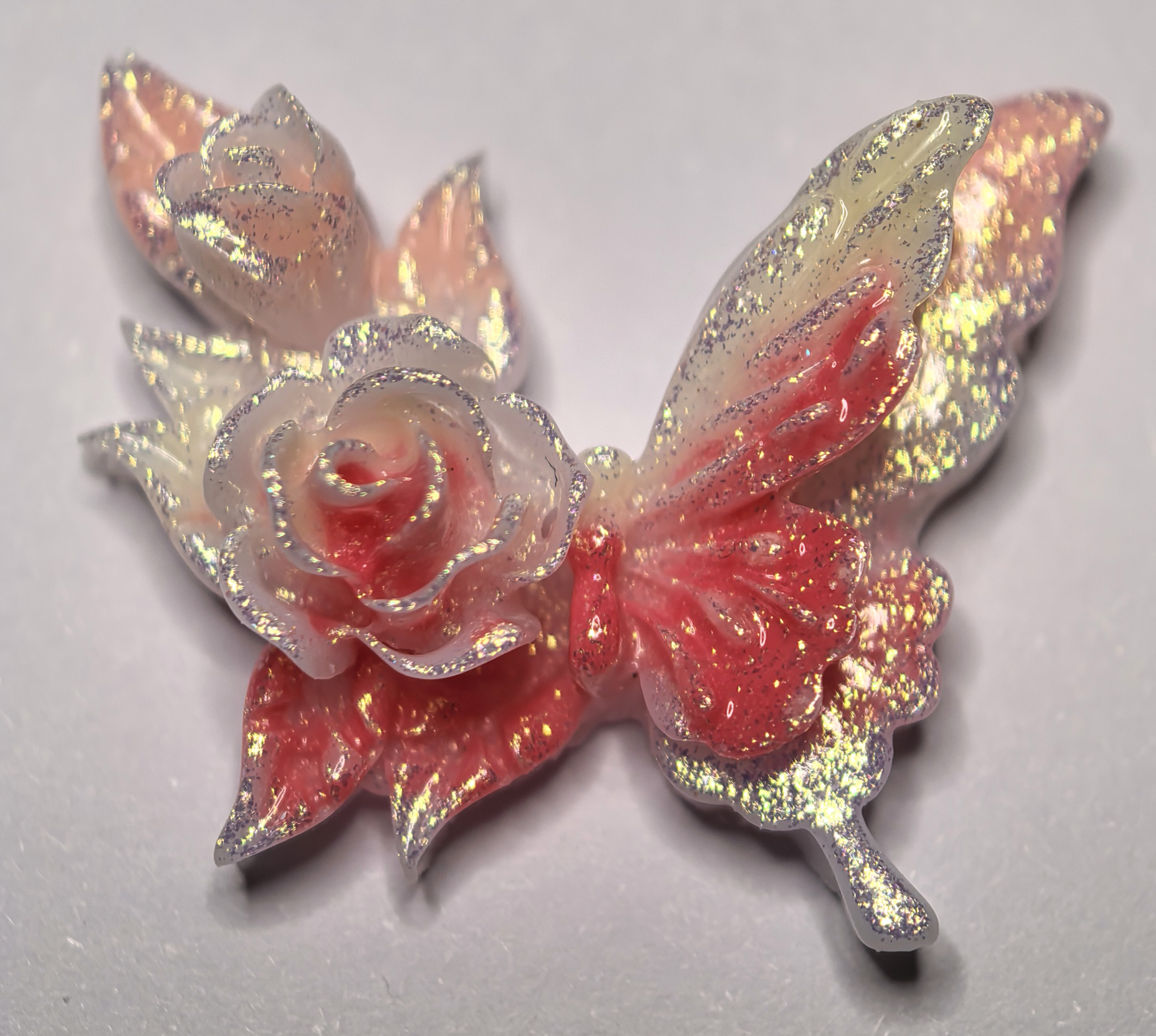卡27双花缀翼蝶