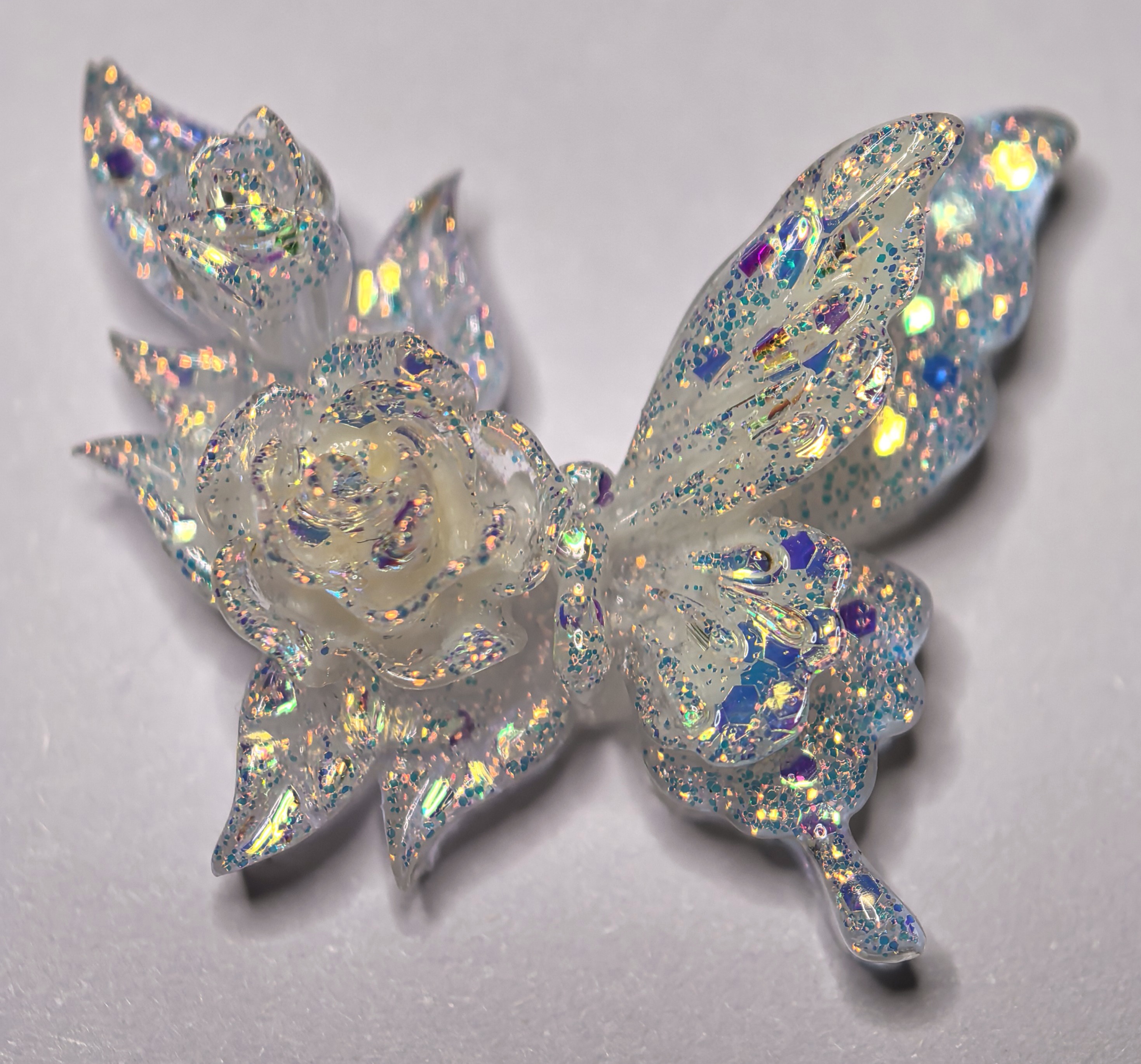 卡27双花缀翼蝶