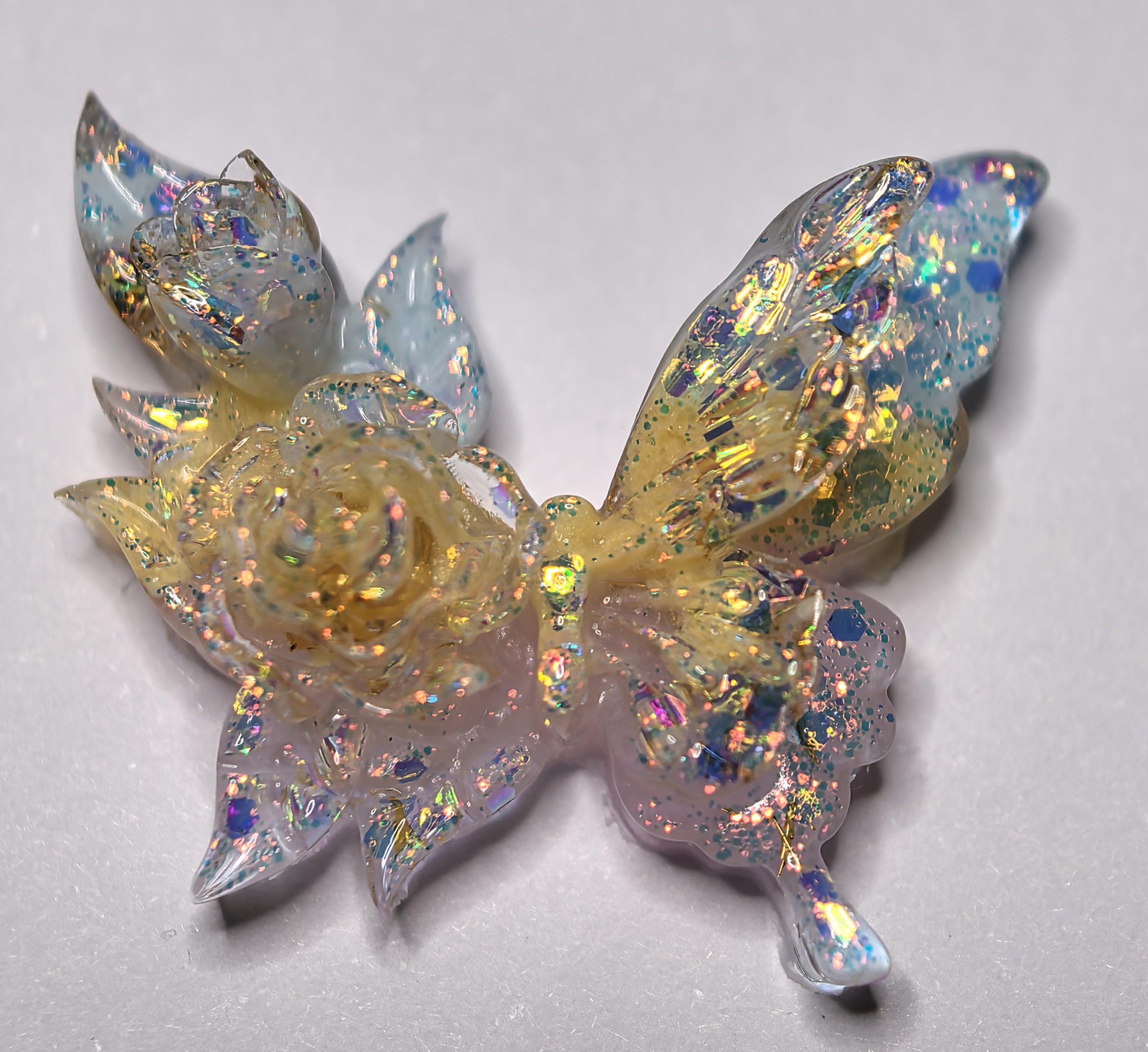 卡27双花缀翼蝶