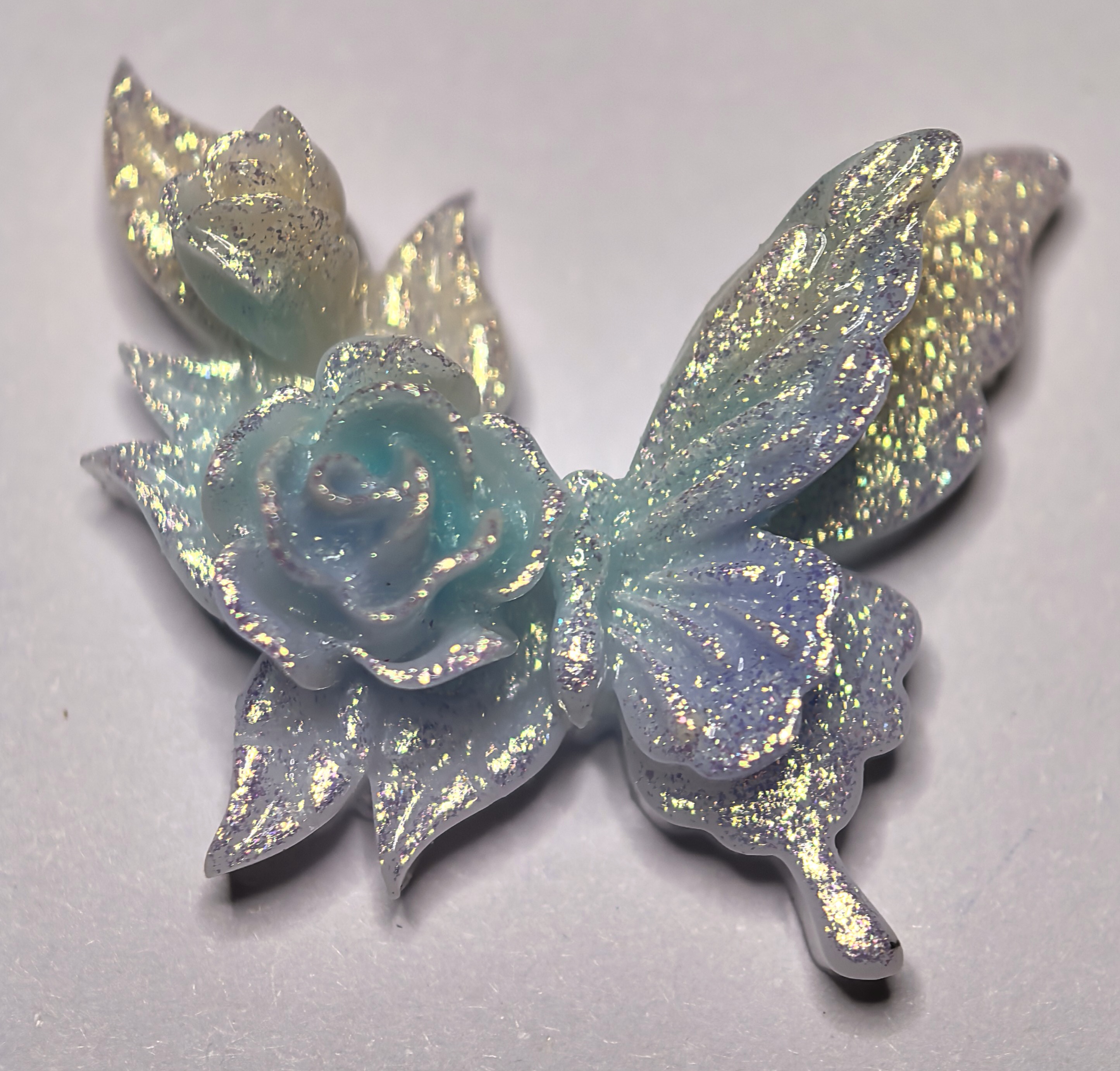 卡27双花缀翼蝶