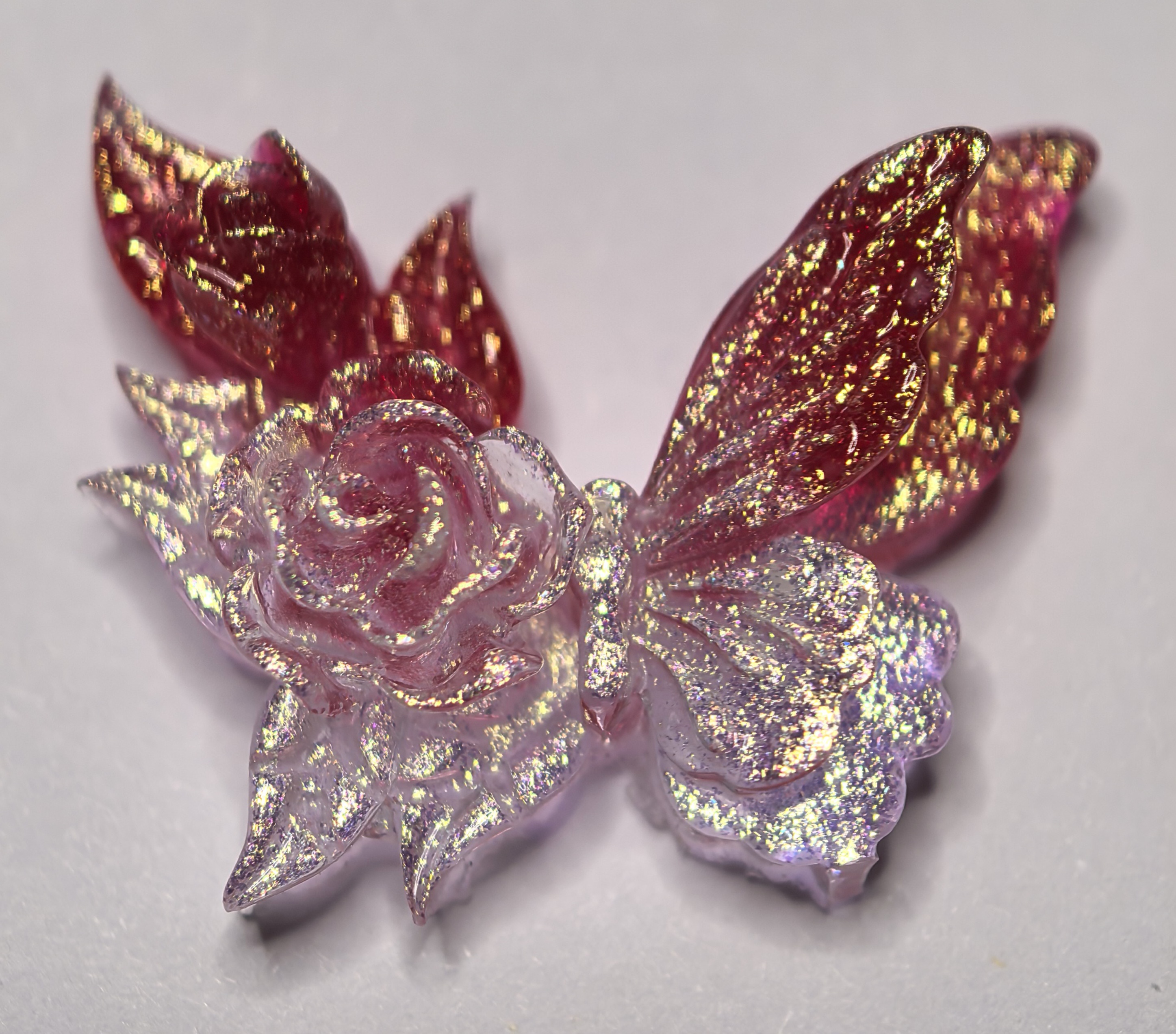 卡27双花缀翼蝶